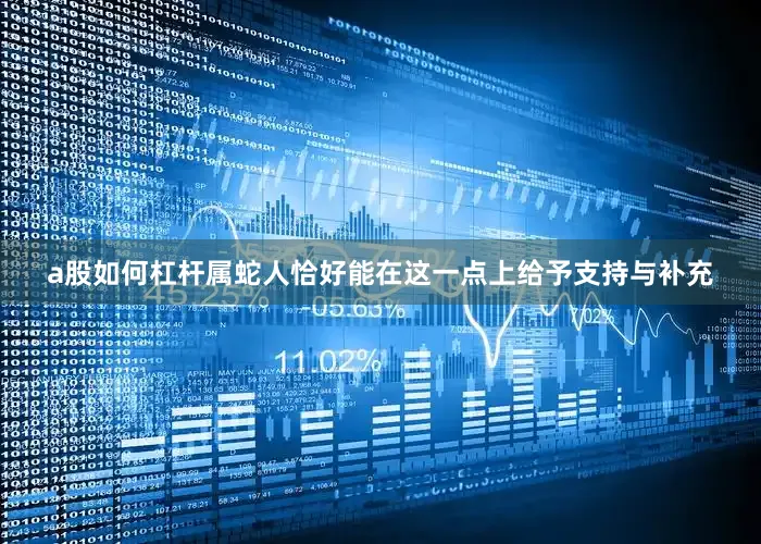 a股如何杠杆属蛇人恰好能在这一点上给予支持与补充